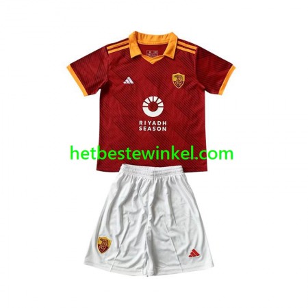 AS Roma Voetbalshirts Kind Vierde 2023-24